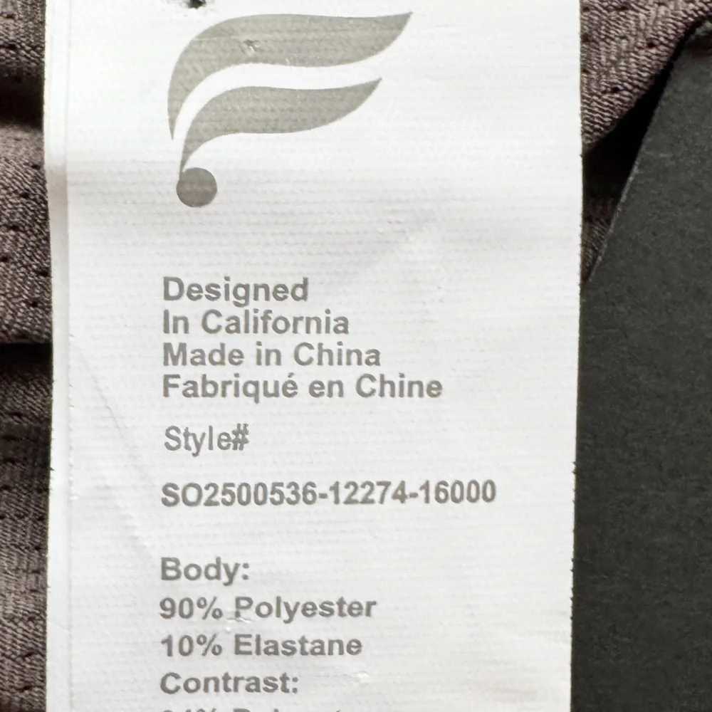 Mens Fabletics Light Gray Khaki The Infinite Short Lined 5in Active Shorts